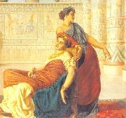 Valentine Cameron Prinsep Prints The Death of Cleopatra oil painting artist